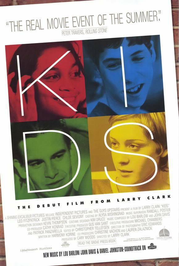 Plakat filmu "Kids" / "Dzieciaki" (1995)