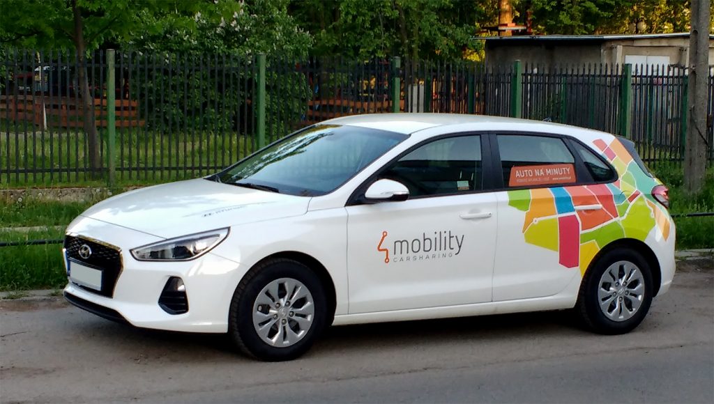 Zdjęcie samochodu Hyundai z floty 4mobility