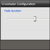 Konfiguracja wtyczki Crossfader